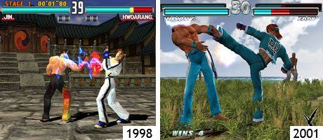 Tekken 3 (PSone) und Tekken Tag Tournament (PS2)