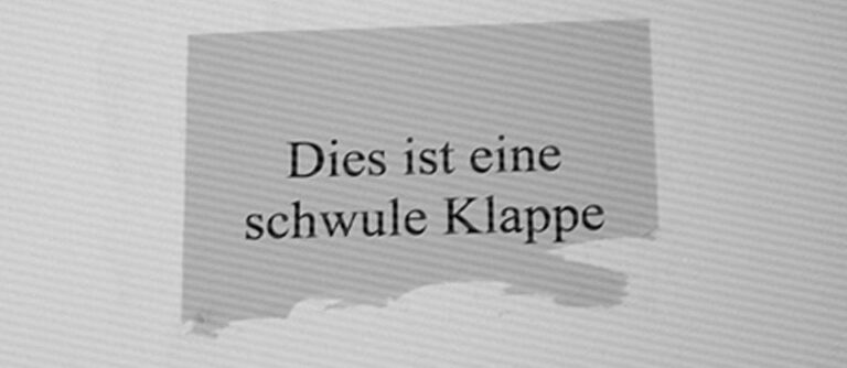 Die schwulen Klappen