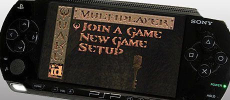 Quake Online auf der PSP