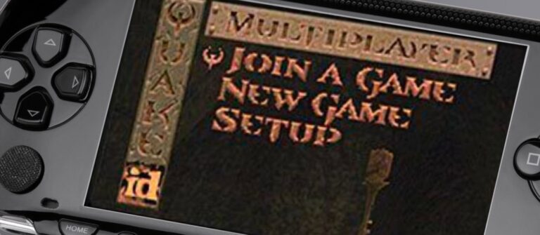 Quake Online auf der PSP