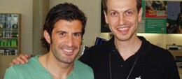 Michael Bretthauer und Luís Figo