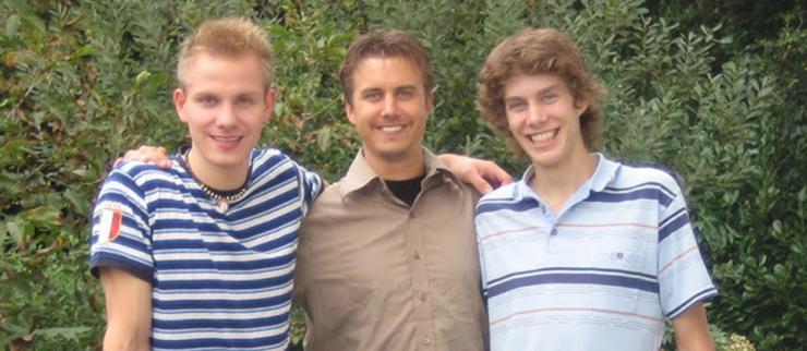 Frederic Tönsing, Marc Tönsing und Christopher Tönsing