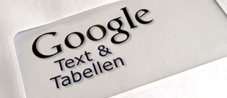 Briefvorlage für Google Drive