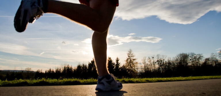 Laufen durch Hamburg