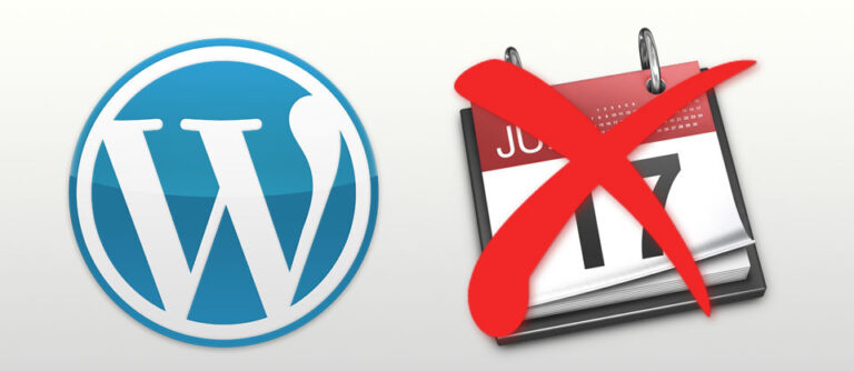 WordPress: Datum aus URL entfernen