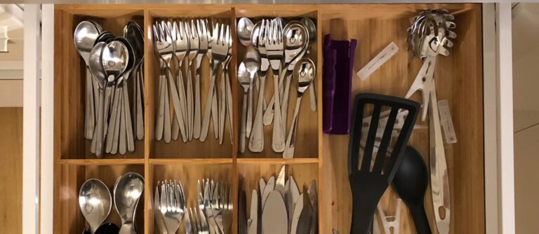 Besteckschublade entrümpeln