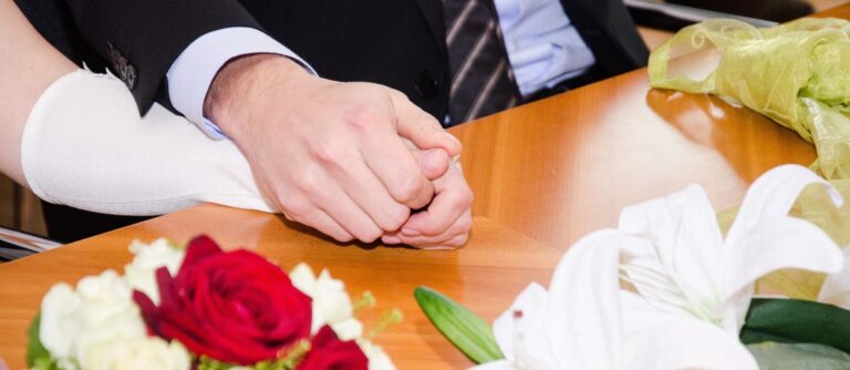 Wir haben geheiratet