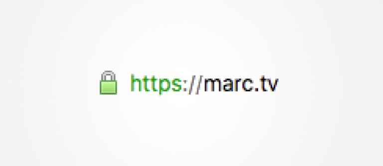 https Verschlüsselung aktiviert