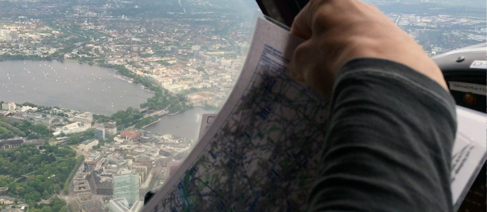 Rundflug über Hamburg