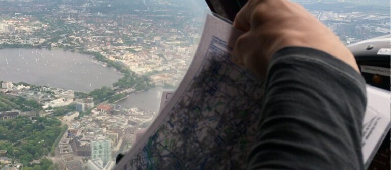 Rundflug über Hamburg