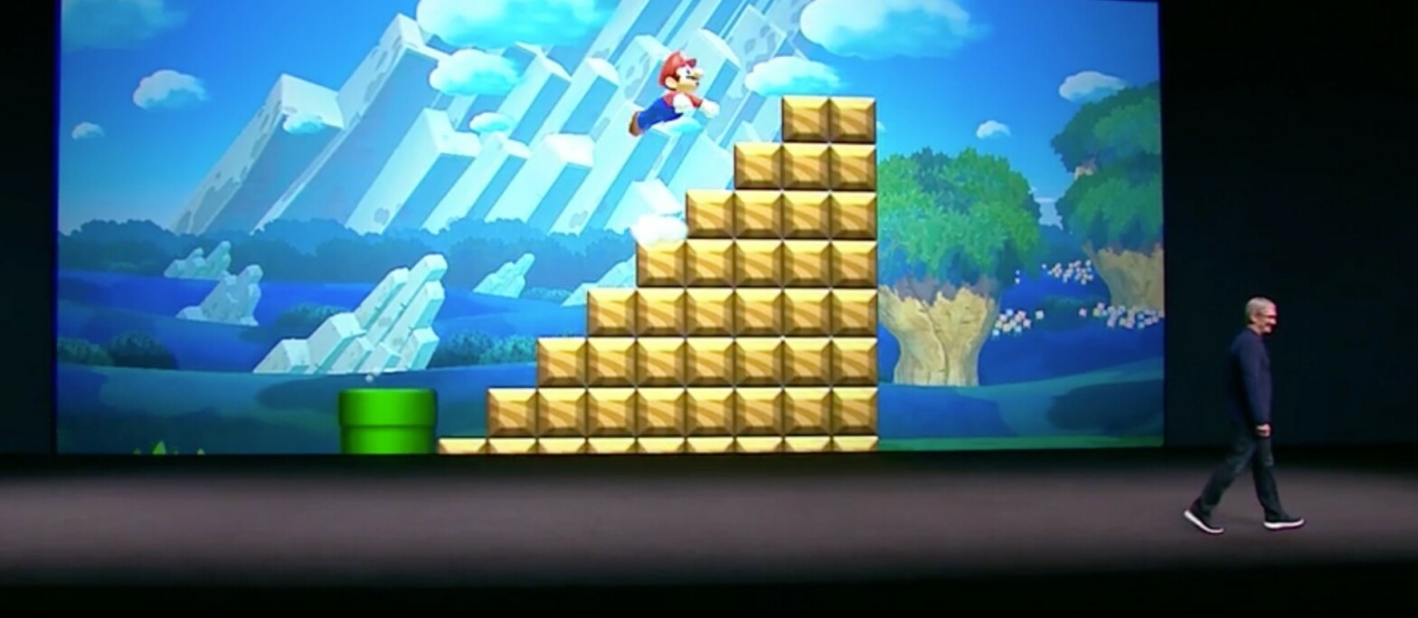 Dunkle Zeiten: Mario auf iOS