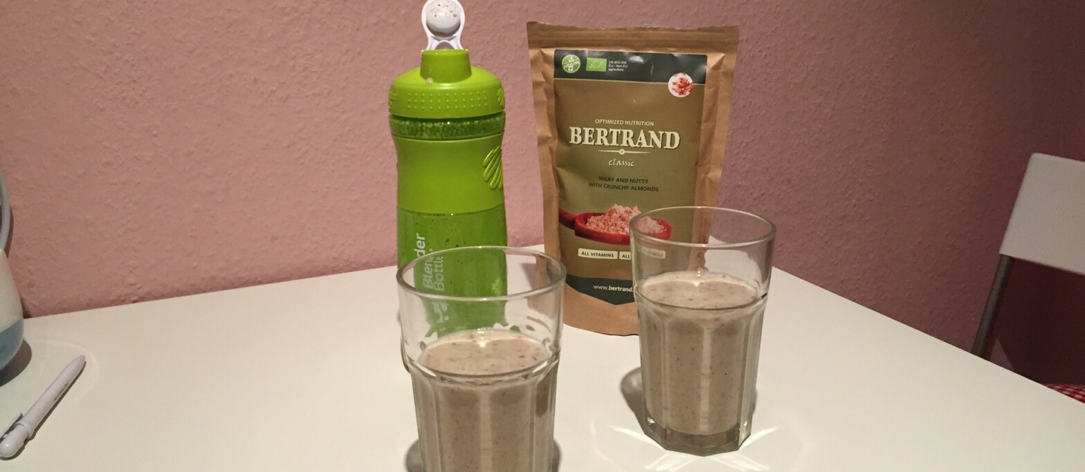 BERTRAND: Shakes statt Abendessen