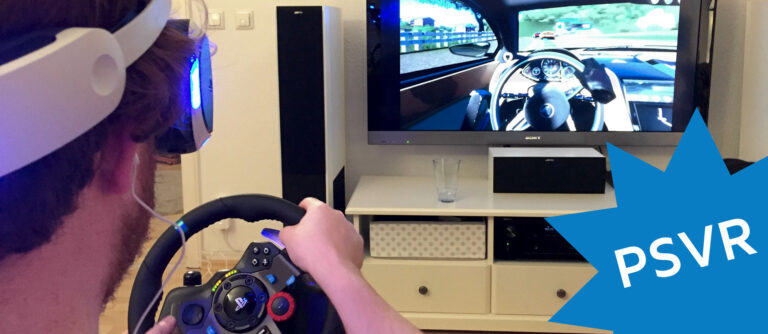 DriveClub VR mit Lenkrad