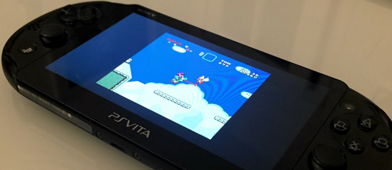 PS Vita Hacked SNES Emulator