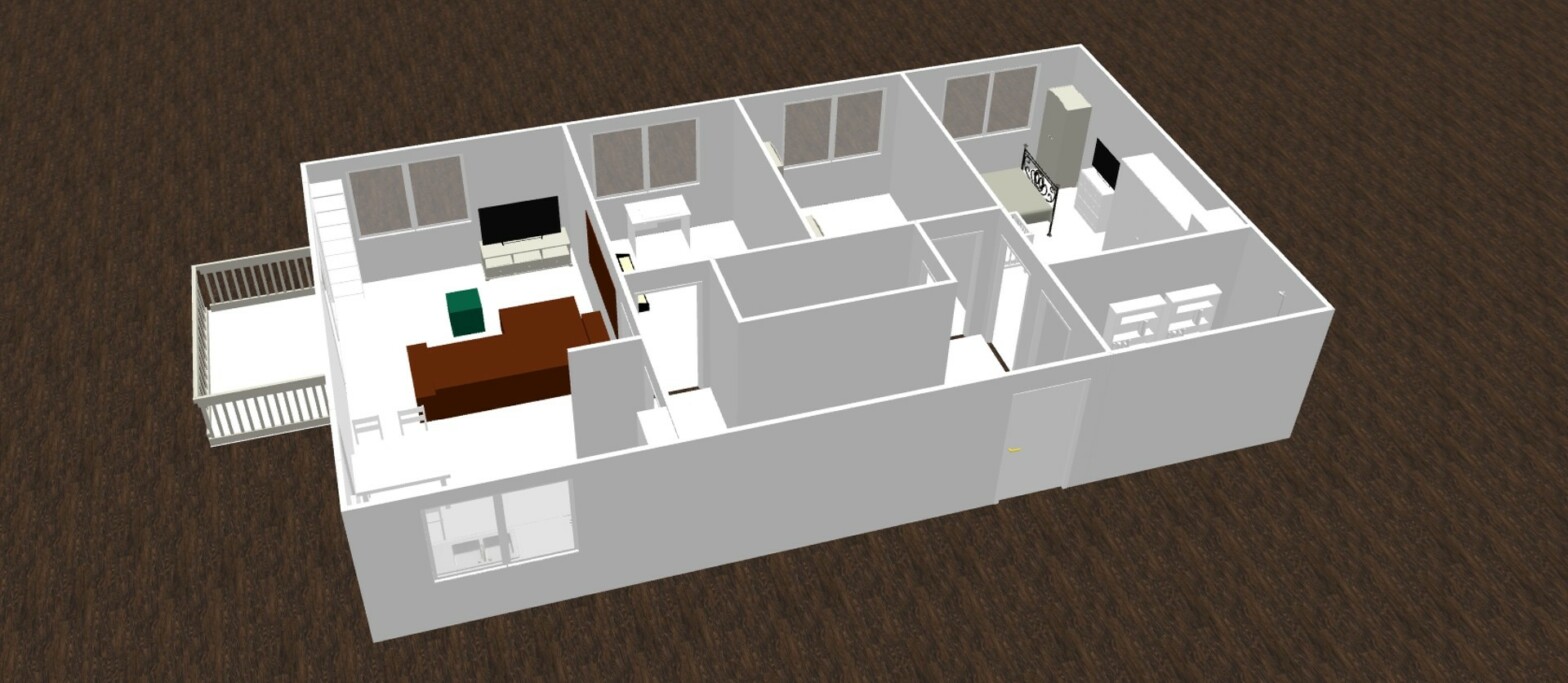 Grundriss in 3D mit WebGL nachbauen