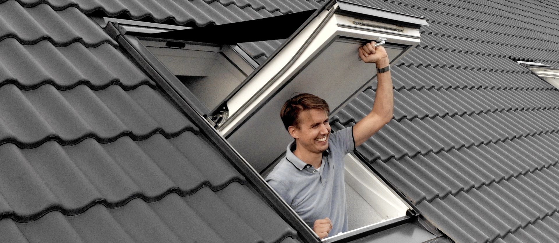 Dachfenster Velux Hitzeschutz Markise und Sonnenschutz Rollo 