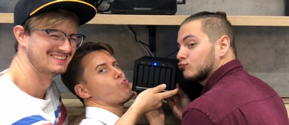 Michael Thorne, Philipp Horst und ich auf der IFA 2019 in Berlin