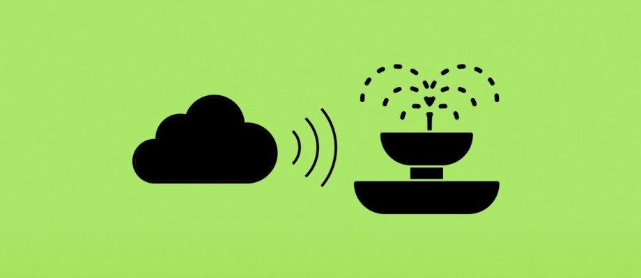 Wie steuere ich den Springbrunnen im Garten per Alexa?