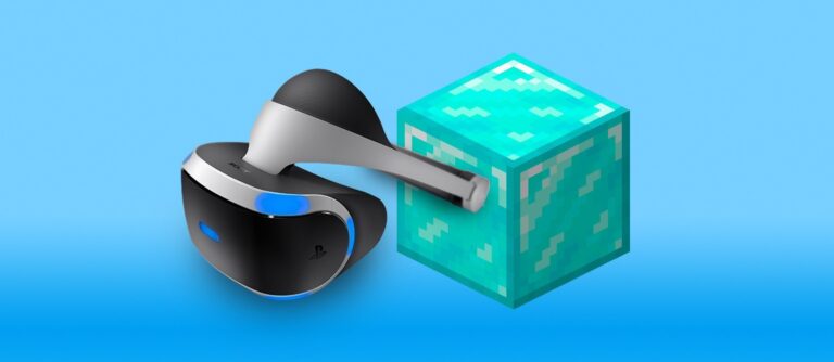 Minecraft VR auf der PlayStation mit PSVR ausprobiert