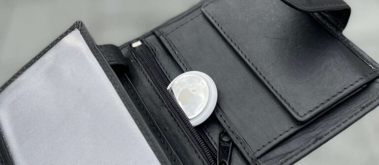 Brieftasche mit extra Fach für den AirTag