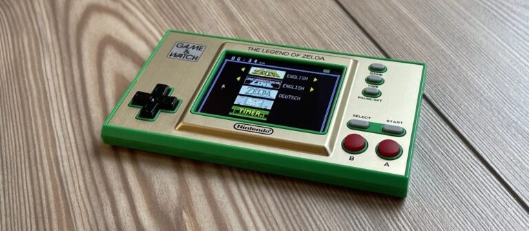 Geschenk an mich: Game & Watch: The Legend of Zelda