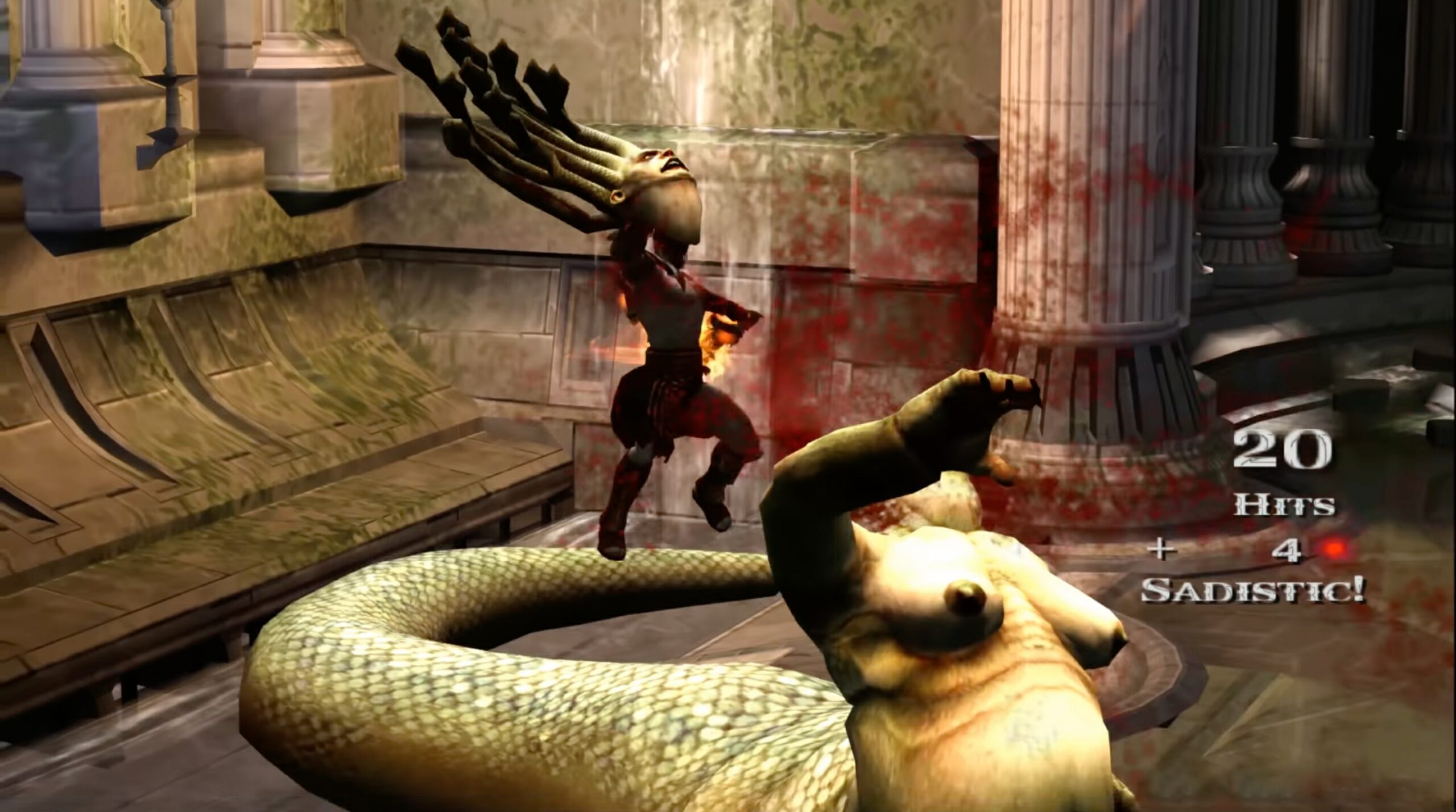 God of War II 2007: So wie dieser Bosskampf endeten viele Götter.