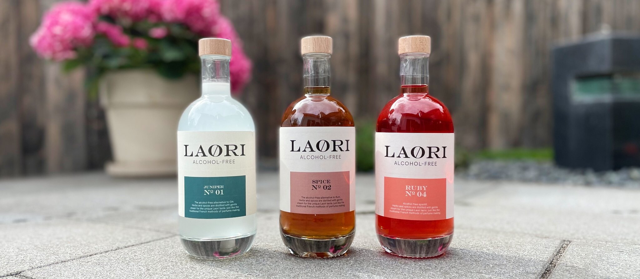 LAØRI – Alkoholfreier Gin,  Rum und Aperol
