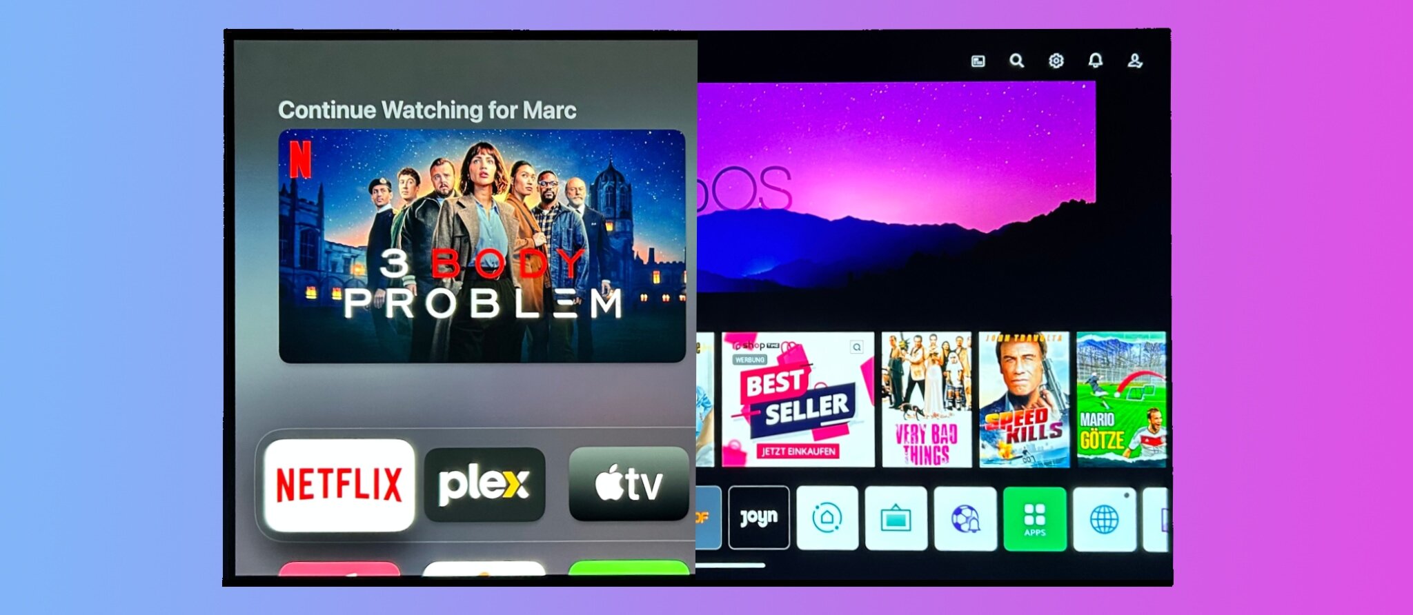 Apple TV 4K vs. LG webOS – Braucht man einen externen Mediaplayer?