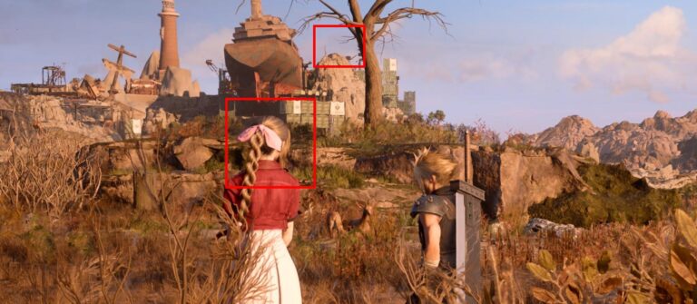 Final Fantasy VII Rebirth: Grafikunterschied Performance und Fidelity