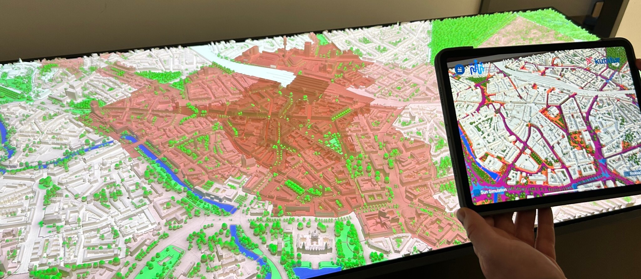 Besuch bei Kubitur: Virtuelle Stadtplanung zum Anfassen