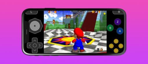 Mario 64 auf dem iPhone über den Delta Emulator