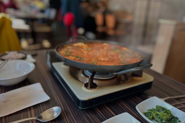 Korean Hot Pot bei Chois mit den lieben Kollegen