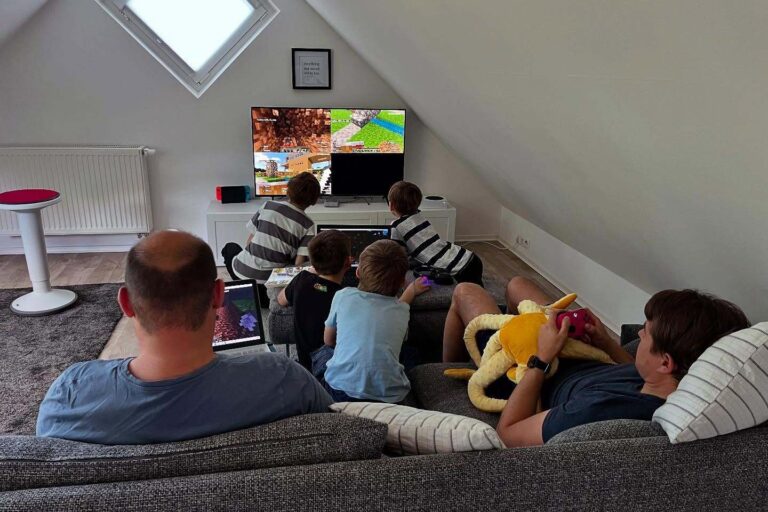 Schönes Wetter bedeutet LAN-Party