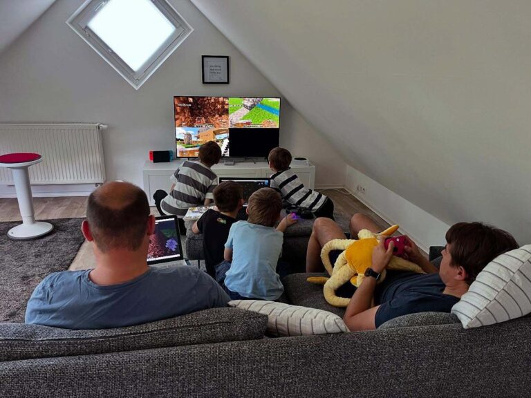 Schönes Wetter bedeutet LAN-Party