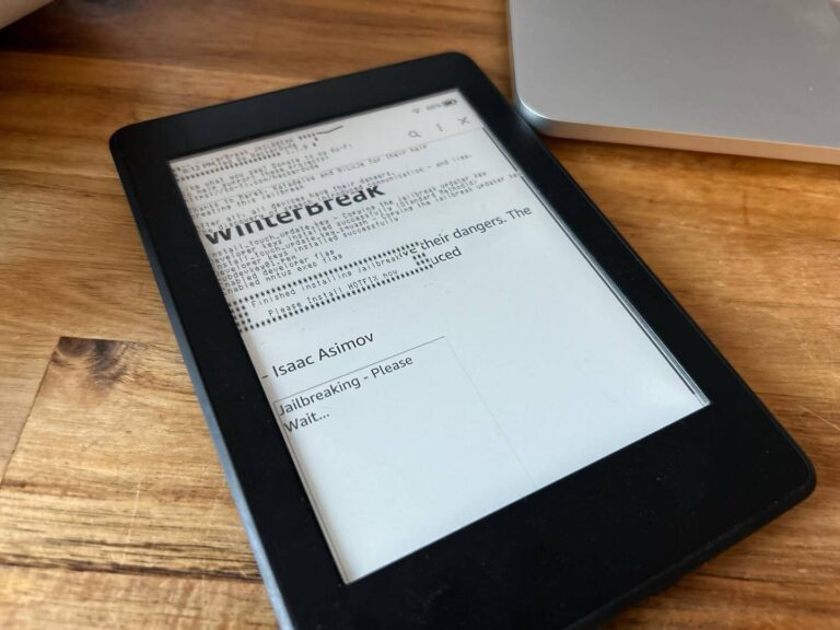 Winterbreak – Kindle Hack