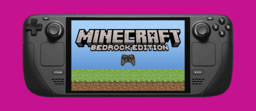 Minecraft Bedrock Edition auf dem Steam Deck