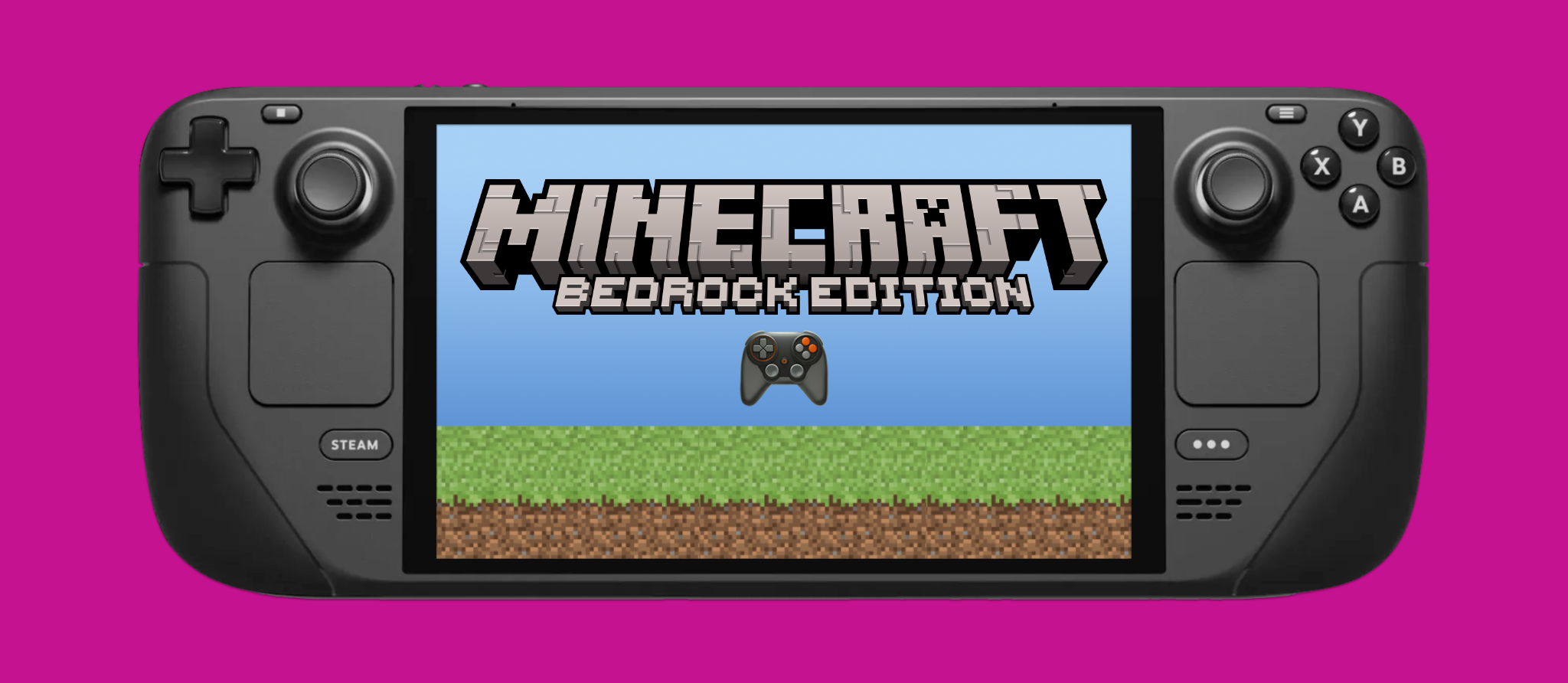 Minecraft Bedrock Edition auf dem Steam Deck