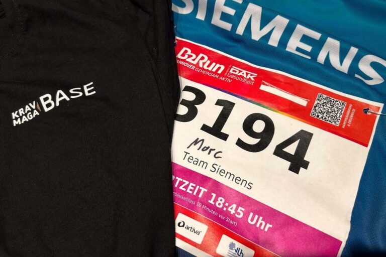 PCC, B2Run und danach Krav Maga. N8!