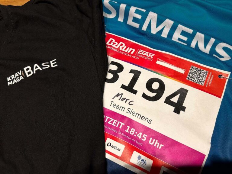 PCC, B2Run und danach Krav Maga. N8!