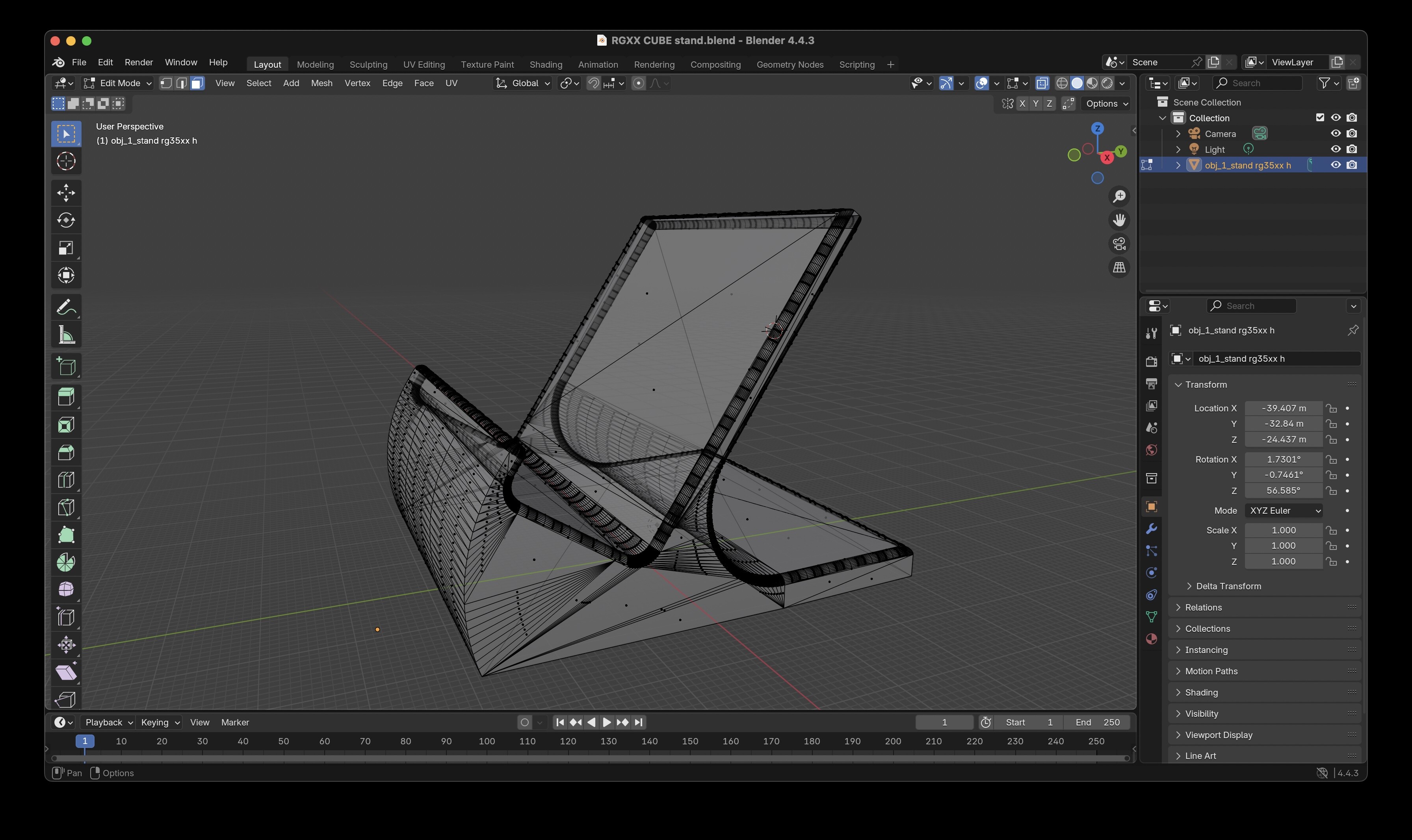 .STL-Datei in Blender