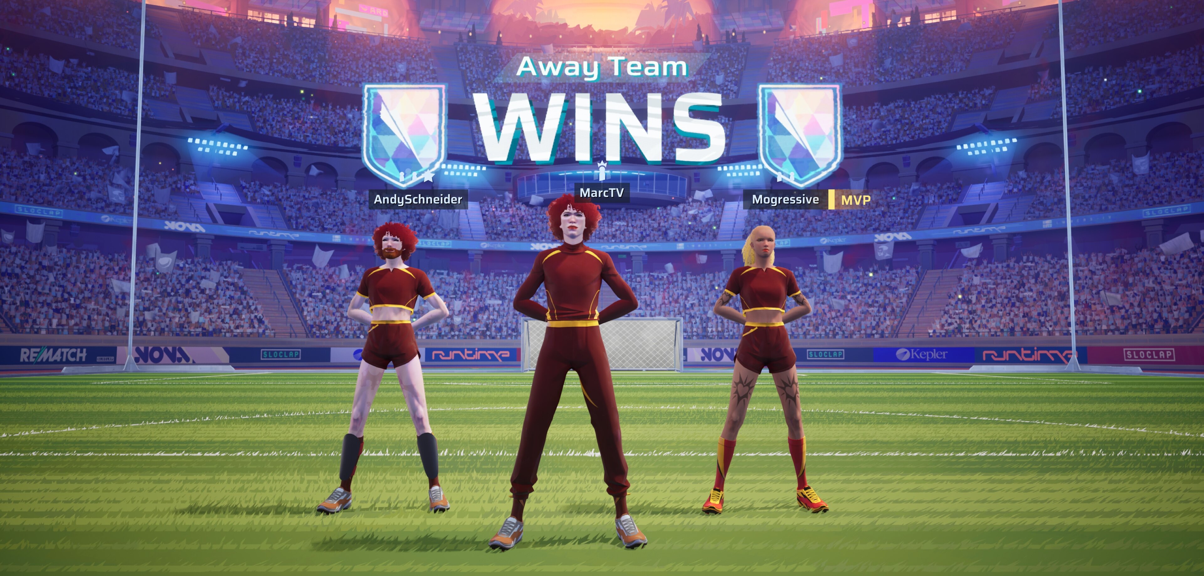Rematch werden wir nun öfter spielen.