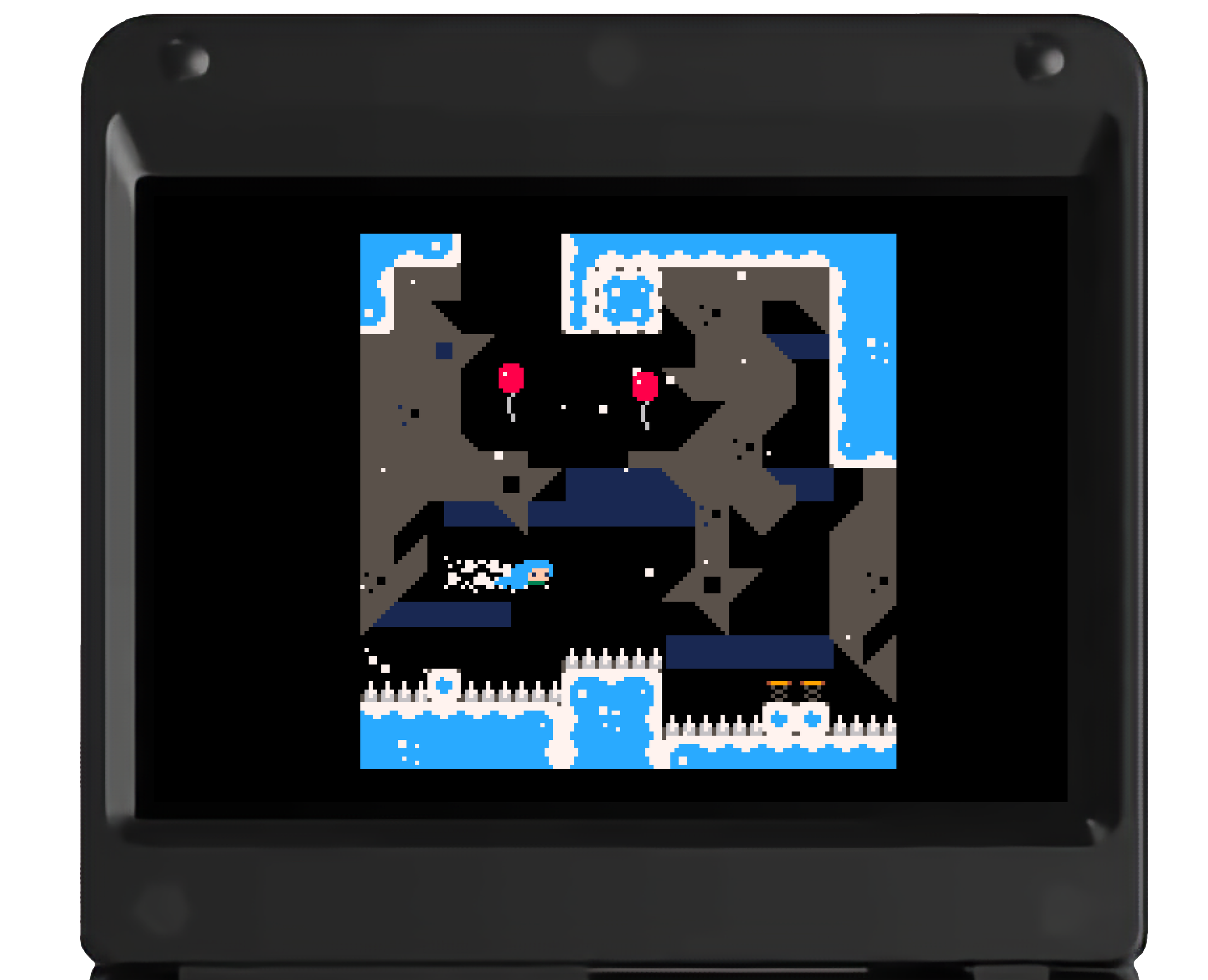 Celeste Classic auf dem Game Boy Advance