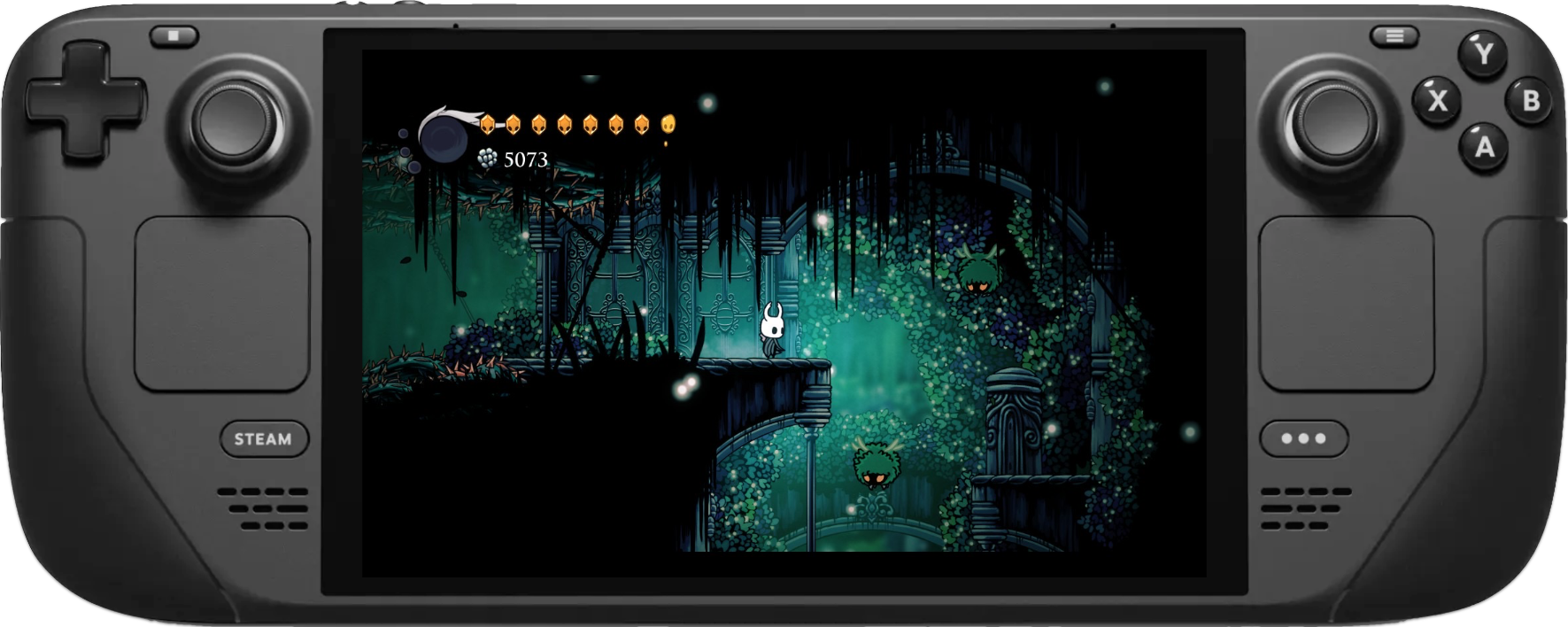 Hollow Knight ist auf dem Steam Deck OLED mit 90 FPS perfekt
