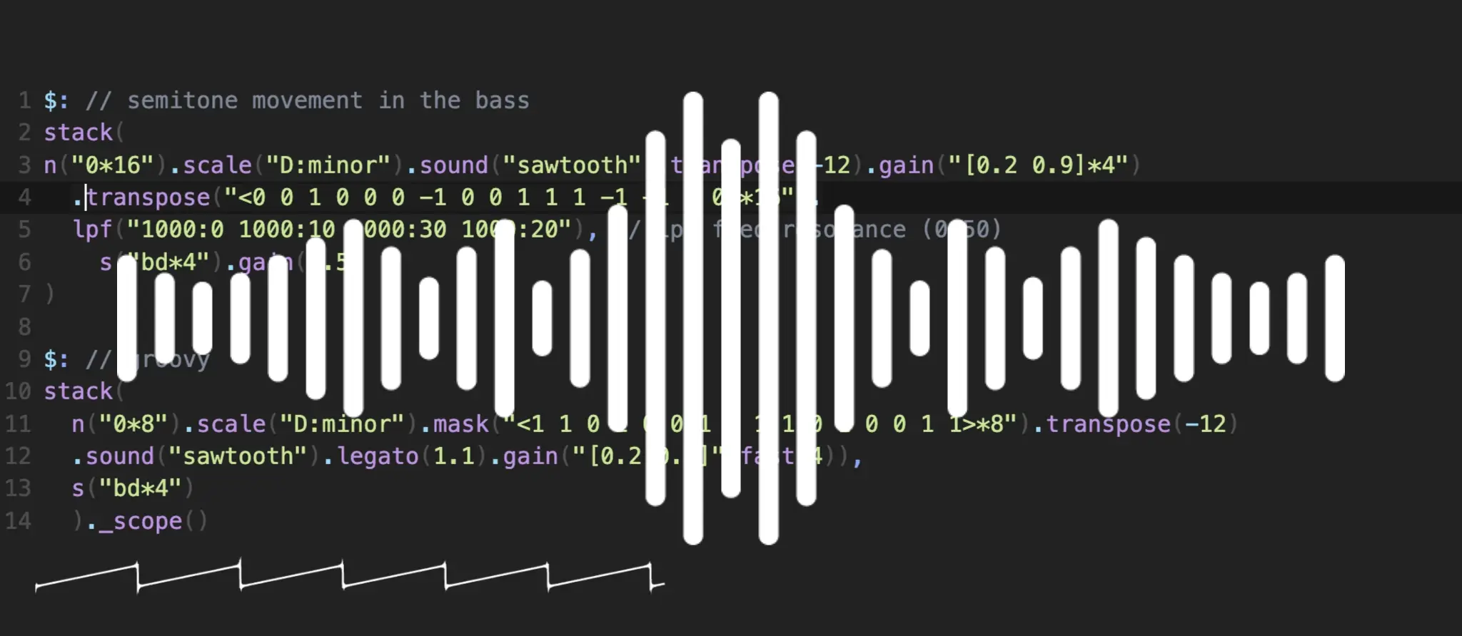 Strudel: Musik ist Code im Browser