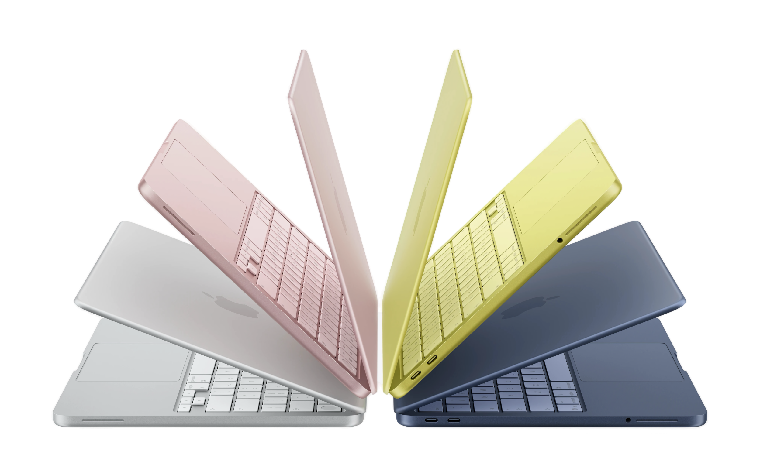 MacBook Neo in 4 Farben: Silver, Rosa, Zitrus und Indigo
