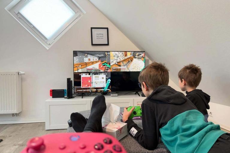 Heute zu fünft auf dem Server mit Umbi gegen den Ender Dragon